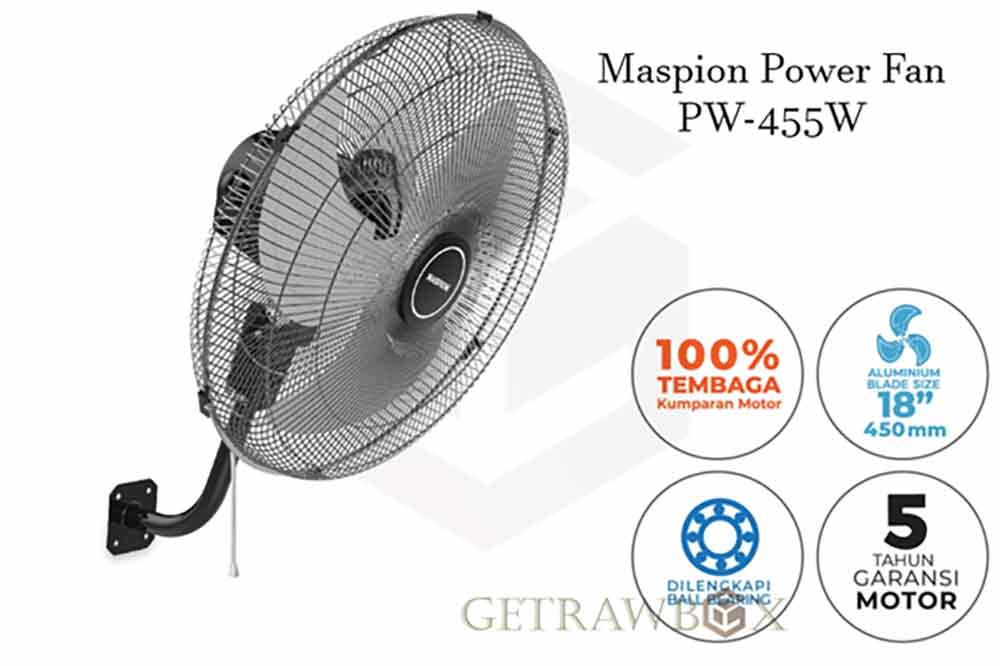 Maspion Power Fan PW-455W 