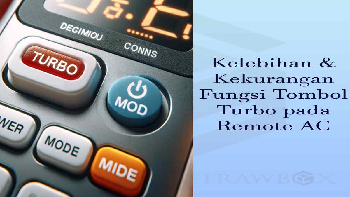 Fungsi Tombol Turbo pada Remote AC