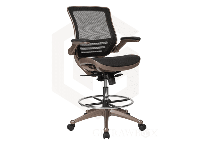 Flash Furniture Mid-Back Drafting Chair-min