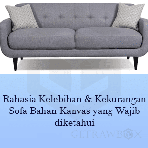 Sofa Bahan Kanvas