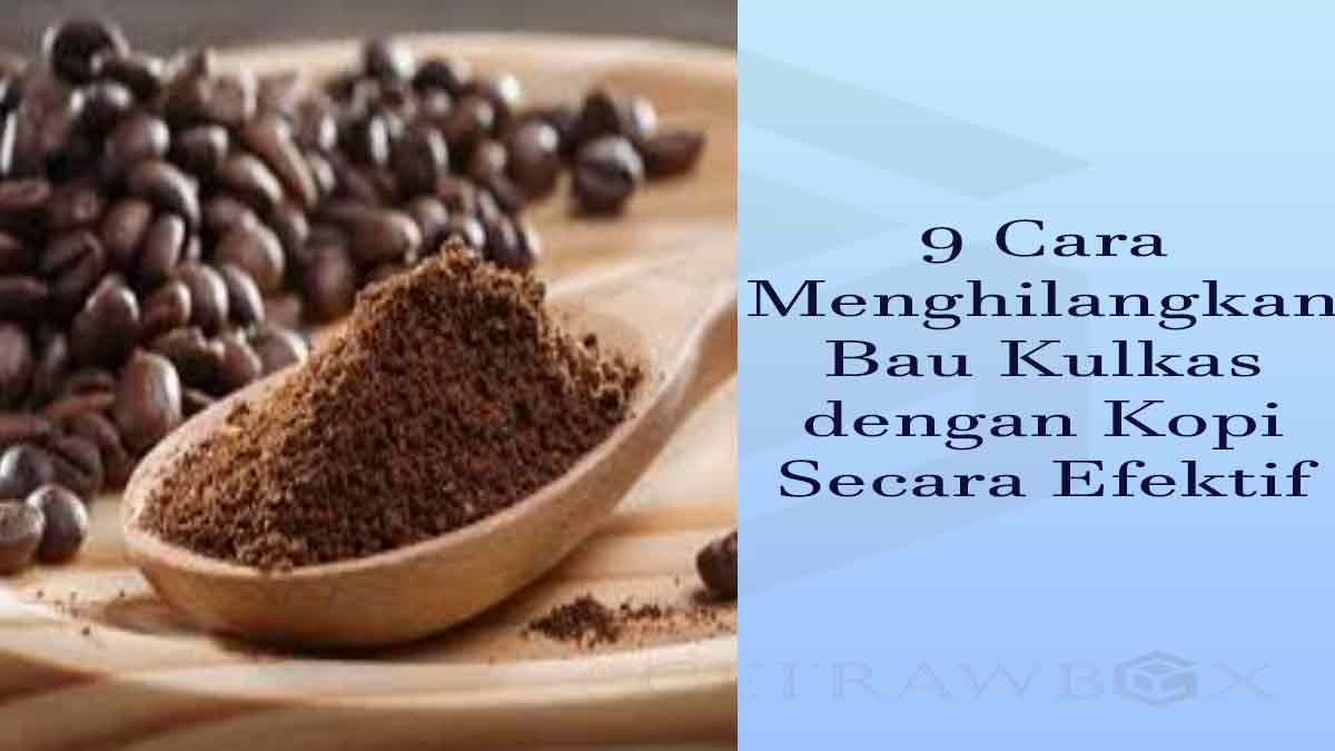 cara menghilangkan bau kulkas dengan kopi