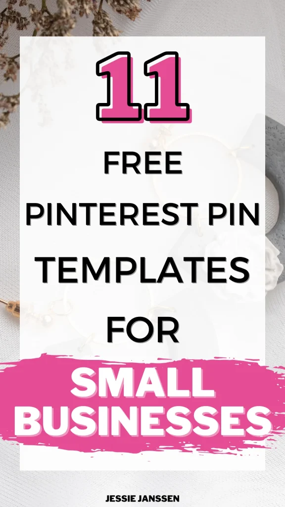 11 Free Pinterest Pin Templates For Your Online Boutique Marketing Plan