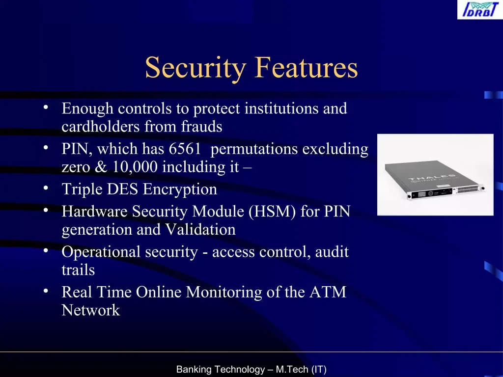 Atm technology and operations | PPT