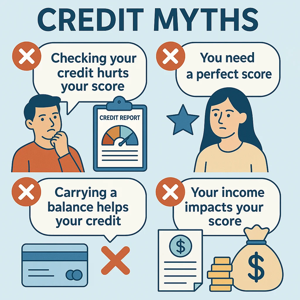 Credit Myths Busted: The Real Truth Behind Your Credit Score
