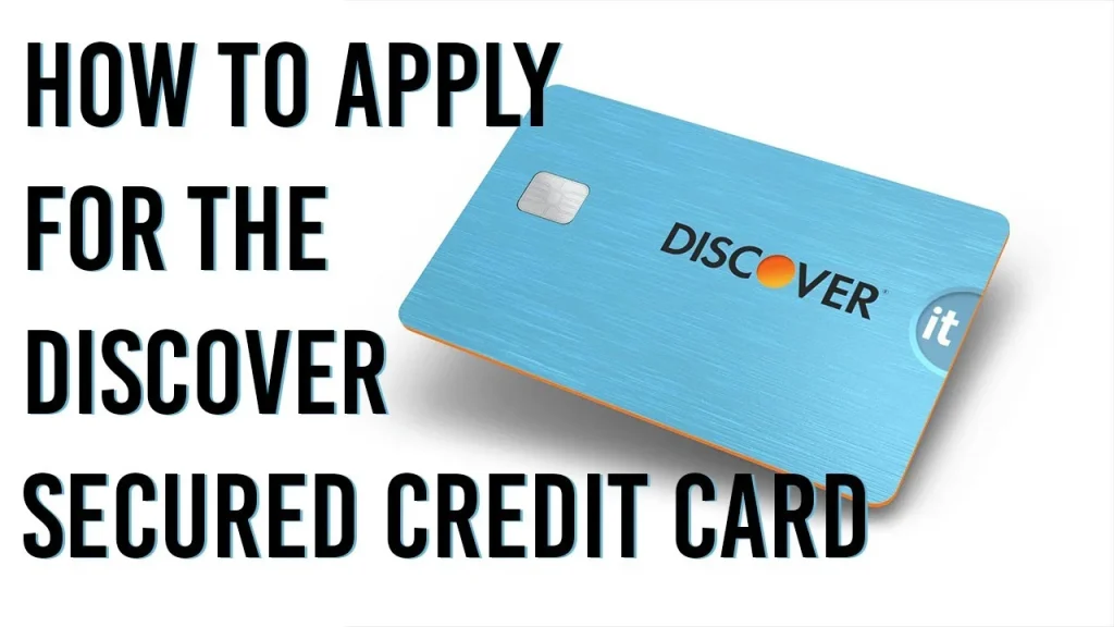How to apply for the DISCOVER IT Secured Credit Card - YouTube