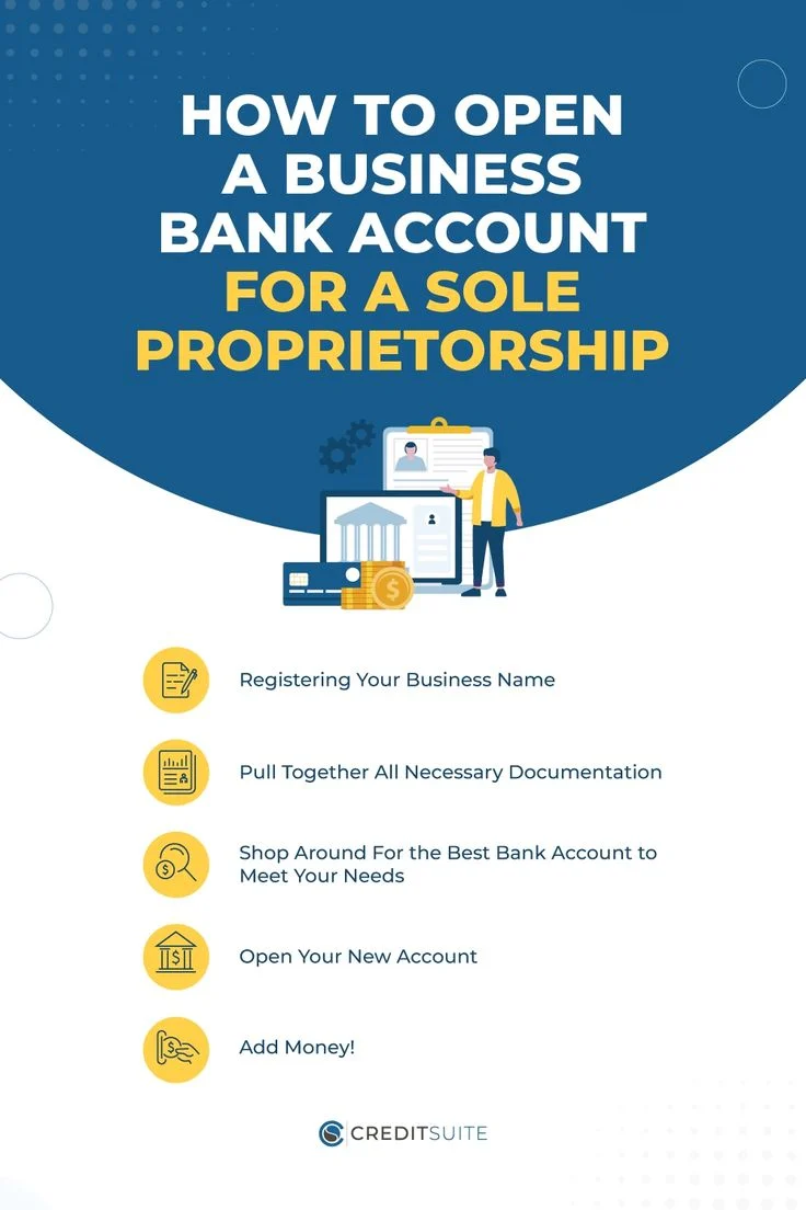 How to Open a Business Bank Account for Your Sole Proprietorship