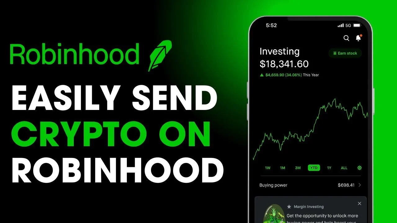 How to Send Crypto on Robinhood ! - YouTube
