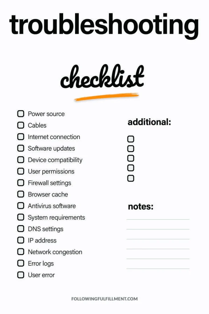 on Business, Investing & professional free checklists