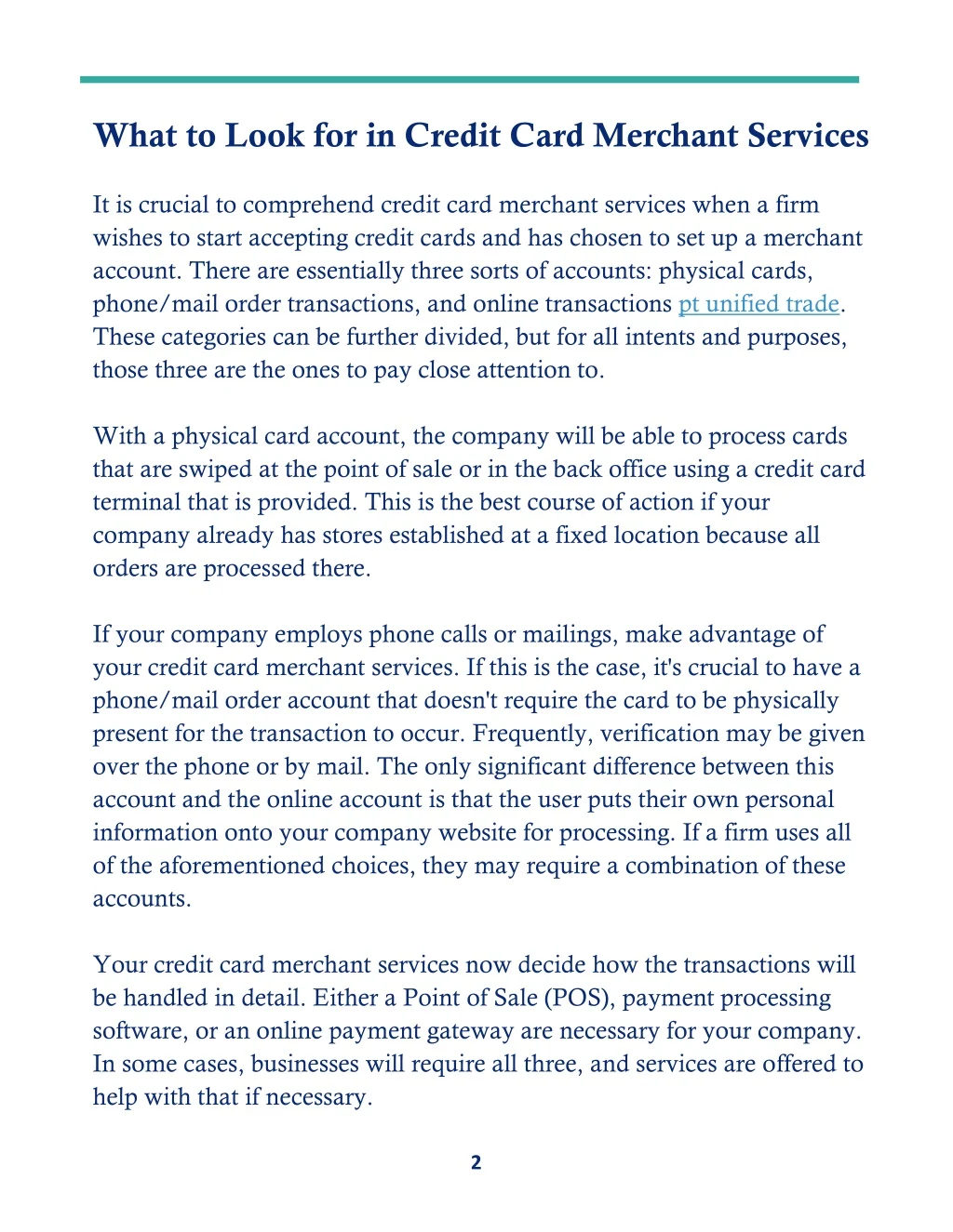 PPT - What to Look for in Credit Card Merchant Services PowerPoint