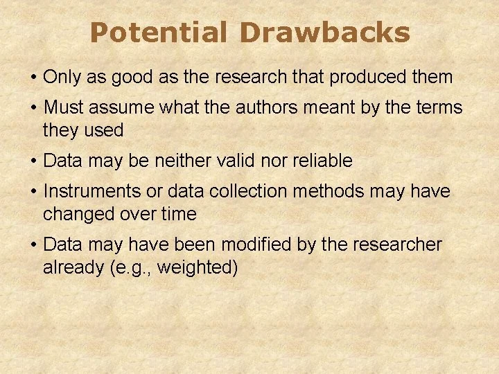 Using Secondary Datasets Lee Cheng MD MSc Joint