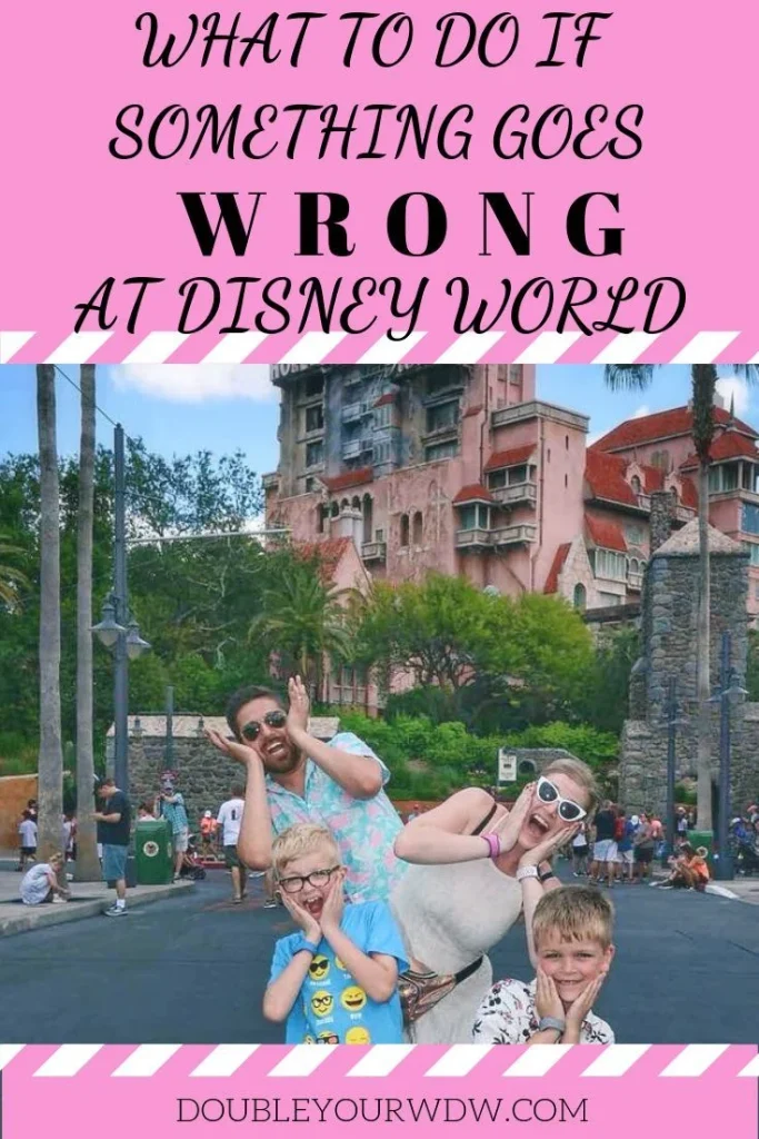 What to do When Something Goes Wrong at Disney World | Disney world