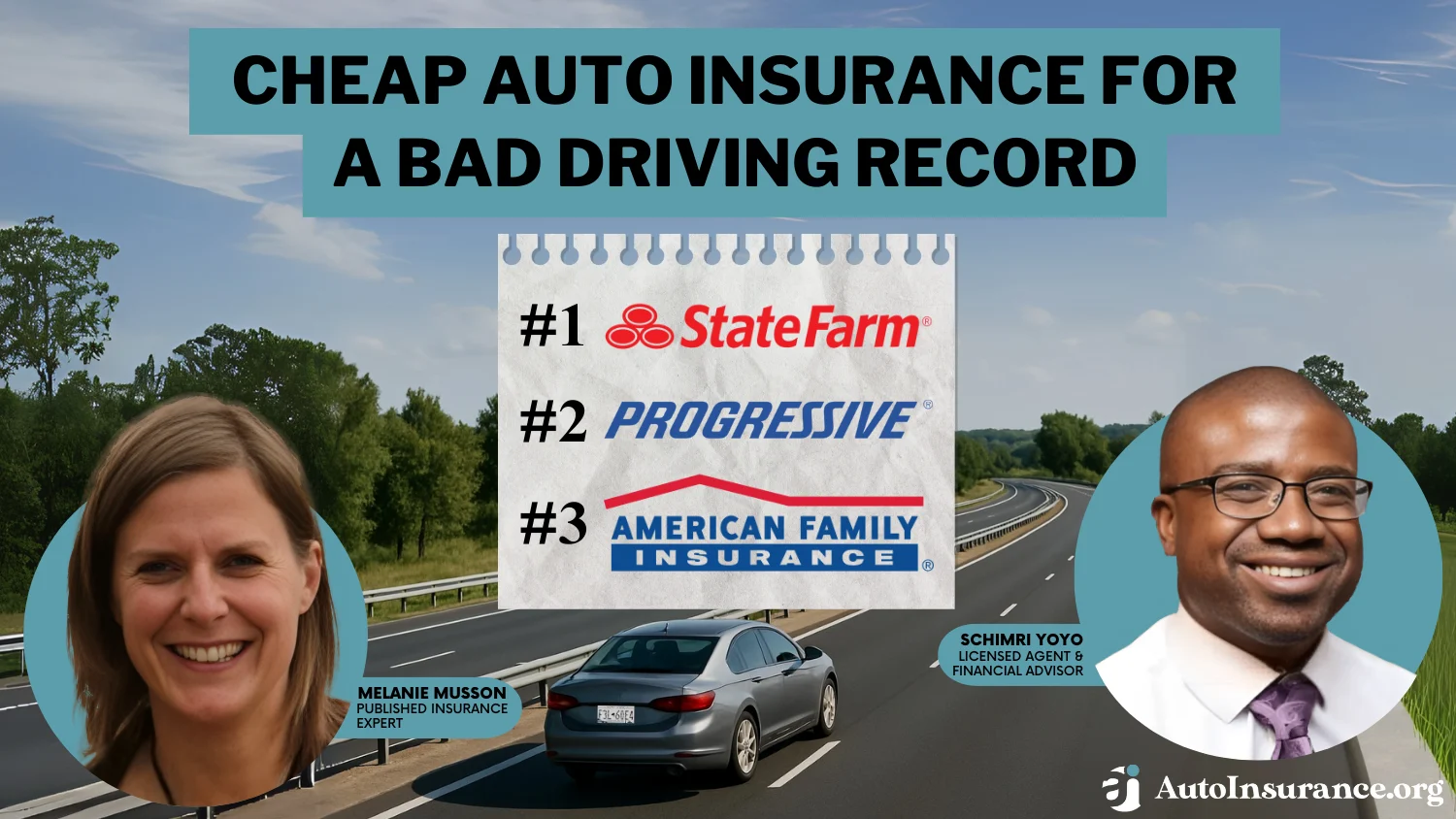 Cheap Auto Insurance for a Bad Driving Record in 2026 (Save Big With