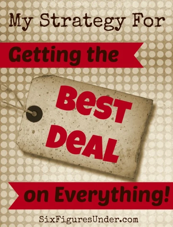 How to Get the Best Deal on Everything- My Detailed Strategy - Six