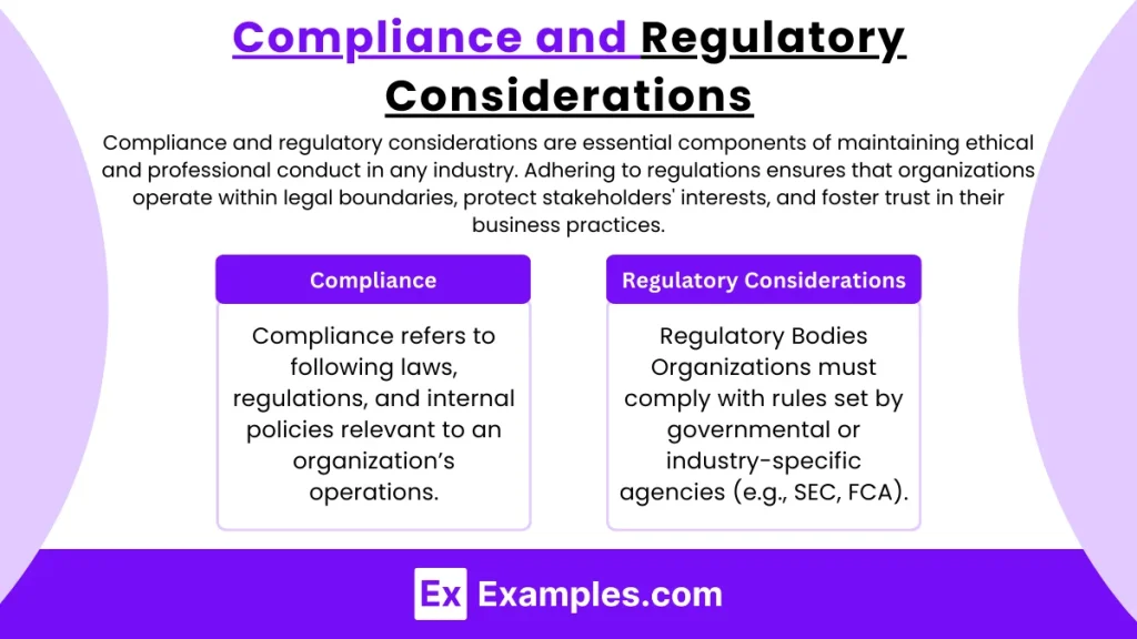 Legal and Compliance Considerations