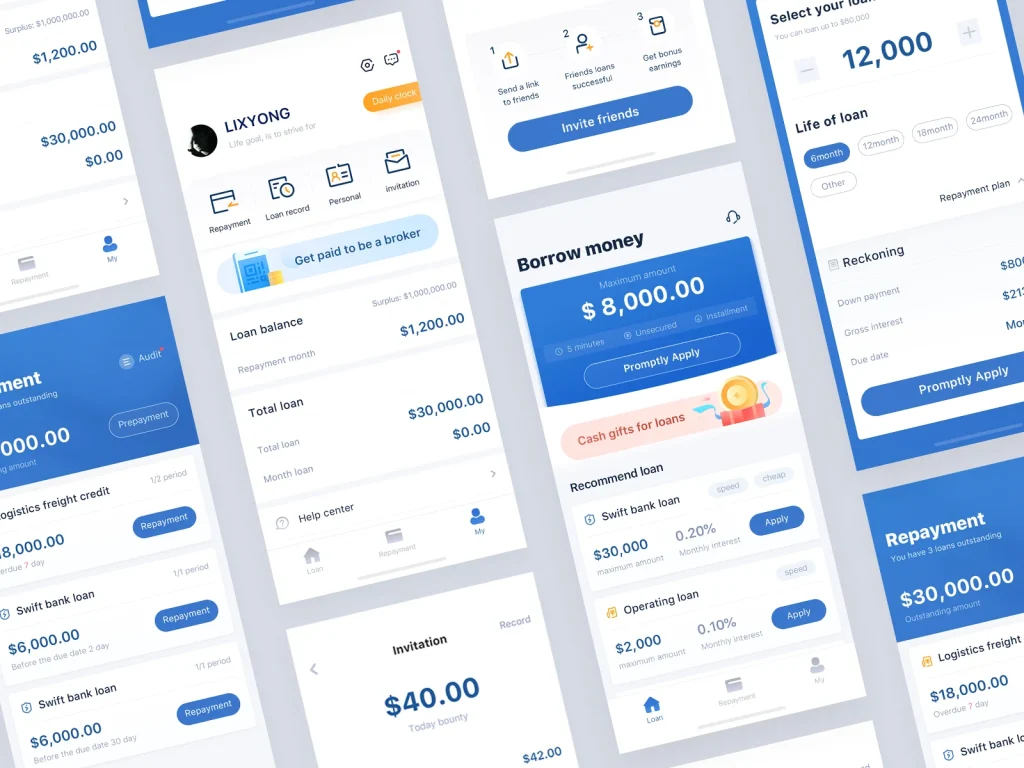 Loan App Project by LIXYONG