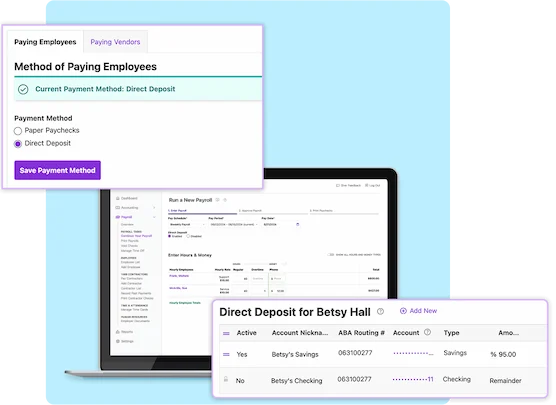 Features of Free Payroll Software with Direct Deposit