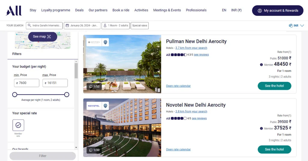 Book Accor Hotel with Points: Keuntungan dan Kerugian