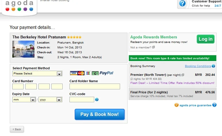 Features of Agoda International Hotel Booking Code
