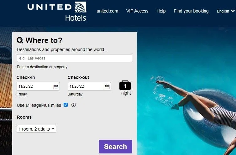 How to Book a Hotel with United Miles