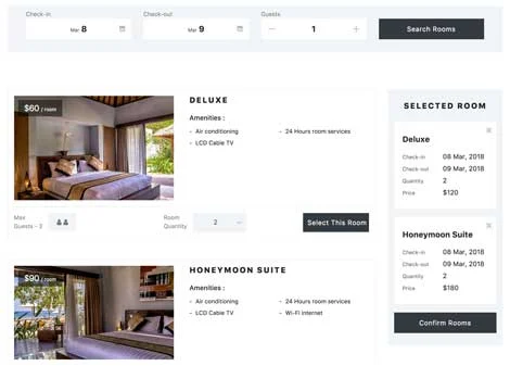 Key Features of a WordPress Online Hotel Booking Plugin