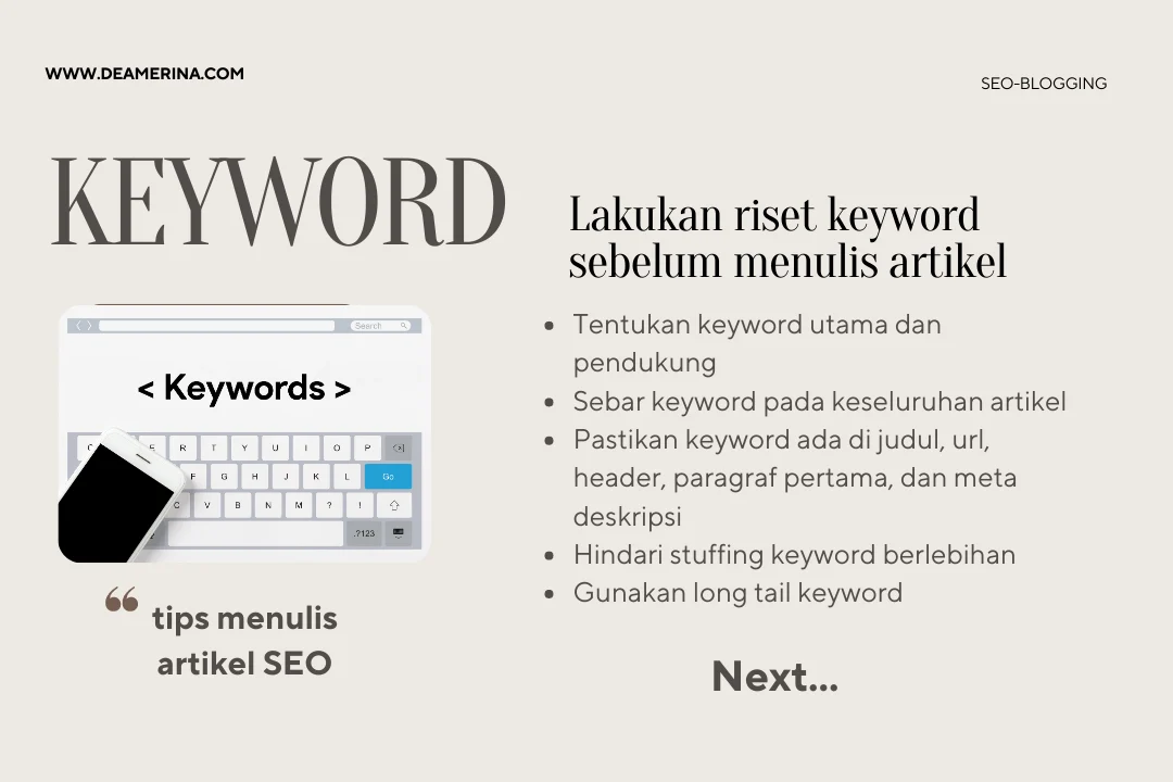Keyword dalam Konteks SEO