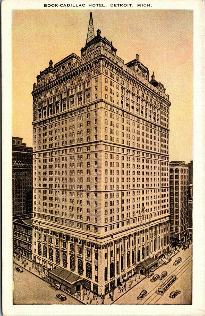 The Book Cadillac Hotel History
