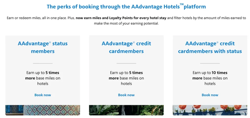 Benefits of Booking Hotels with American Airlines
