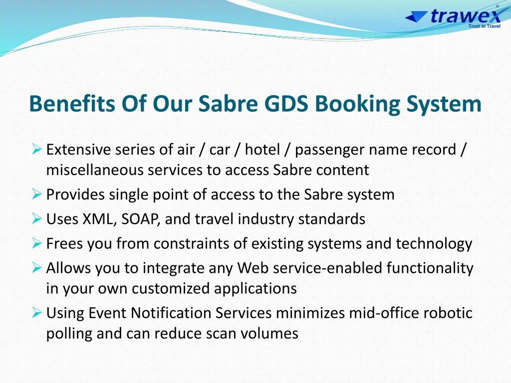 Benefits of Sabre Hotel Booking