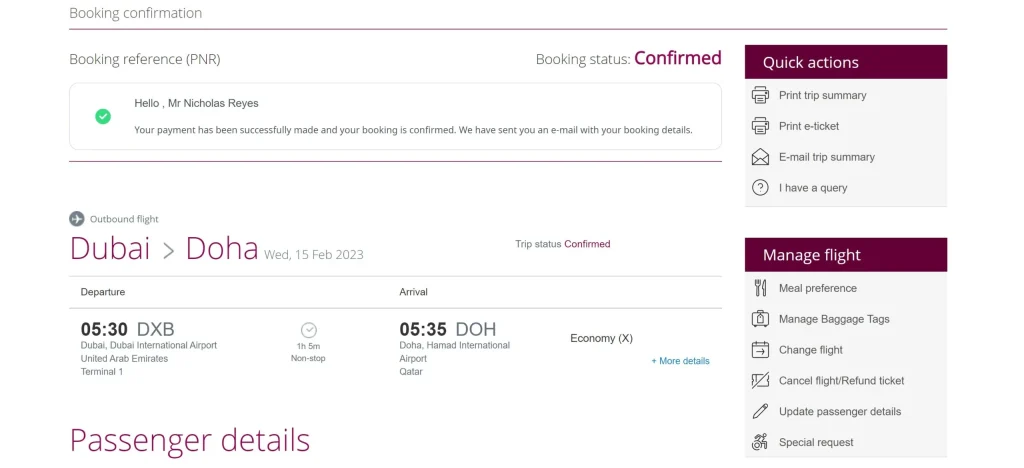 Booking a Flight to Qatar with Other Airlines