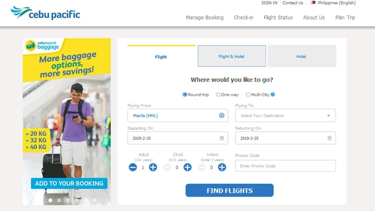 Cebu Pacific Book Flight Online: Managing Your Booking