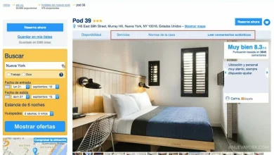 Hotel Pod 39 Booking Process
