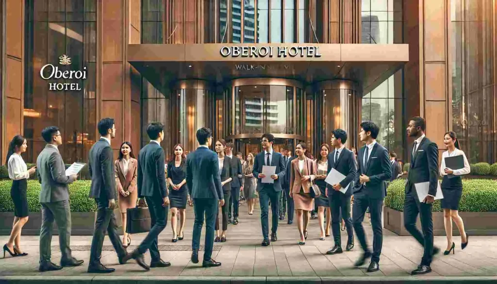 Oberoi Hotel Booking Process