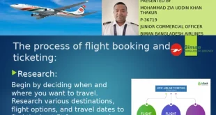 Biman Flight Booking Process