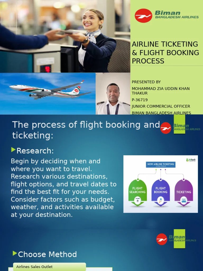 Biman Flight Booking Process