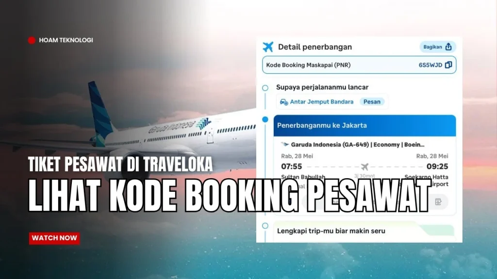 Booked Flight gh5489966: Cara Menggunakan Kode Booking